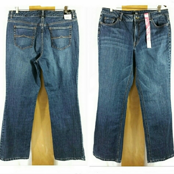A.N.A. 16 Straight Leg Narrow Denim Jean (B) - Picture 2 of 9